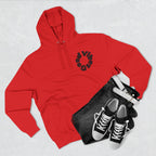 Three-Panel Fleece Hoodie