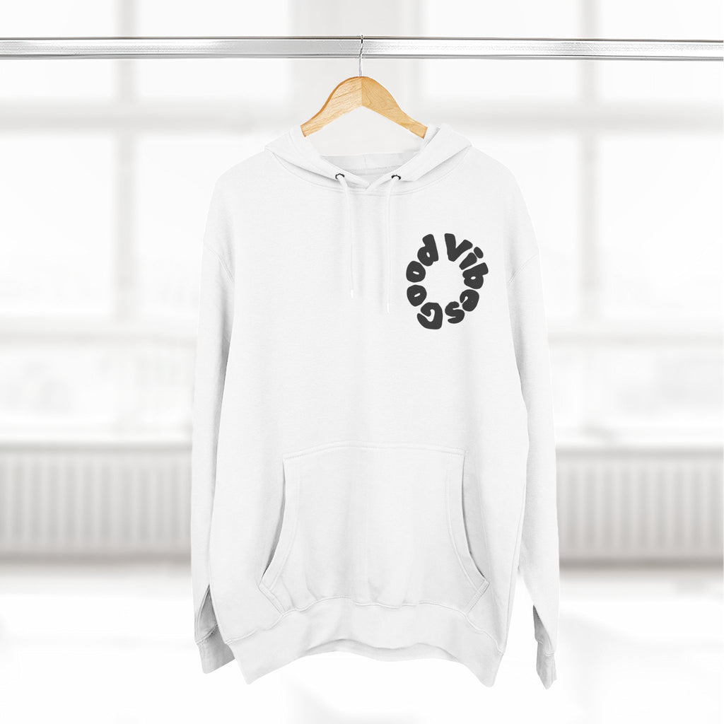 Three-Panel Fleece Hoodie
