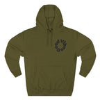 Three-Panel Fleece Hoodie