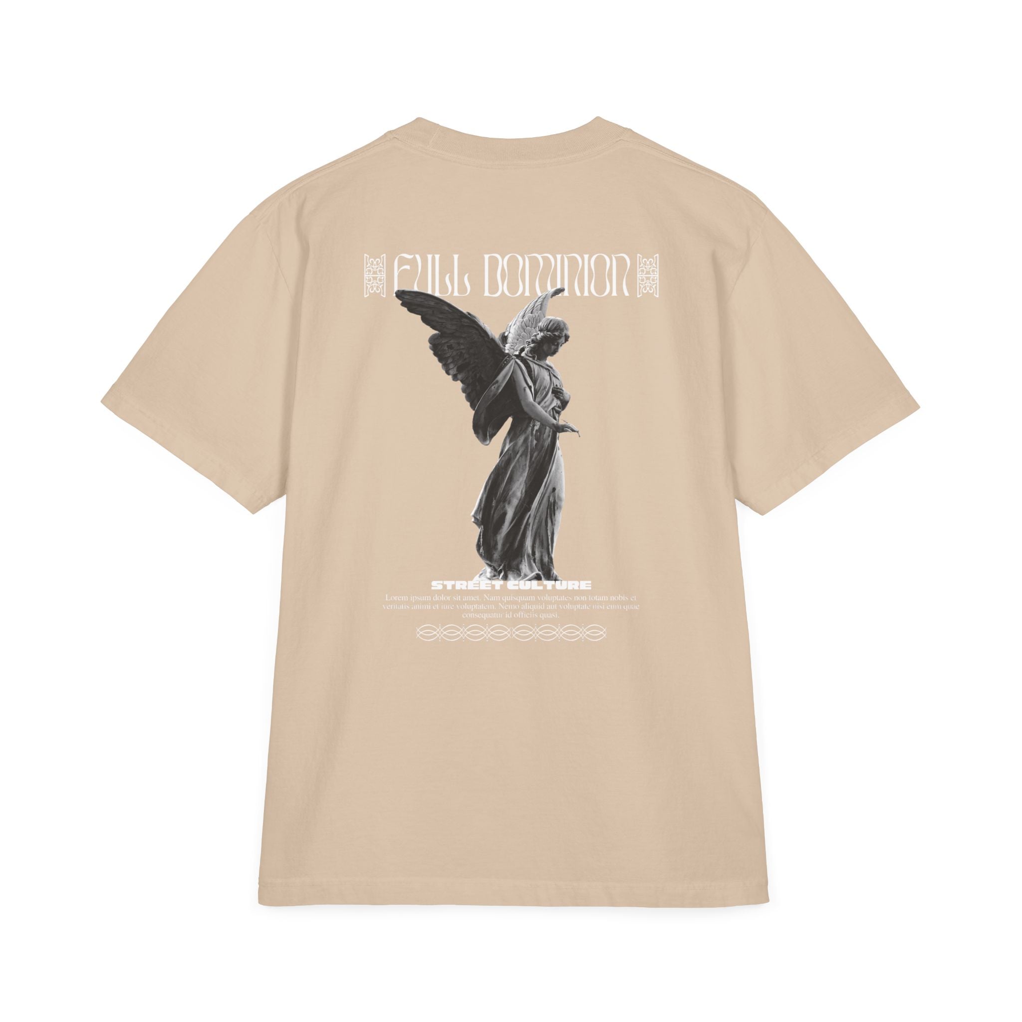 Unisex Garment-Dyed Drop-Shoulder T-Shirt