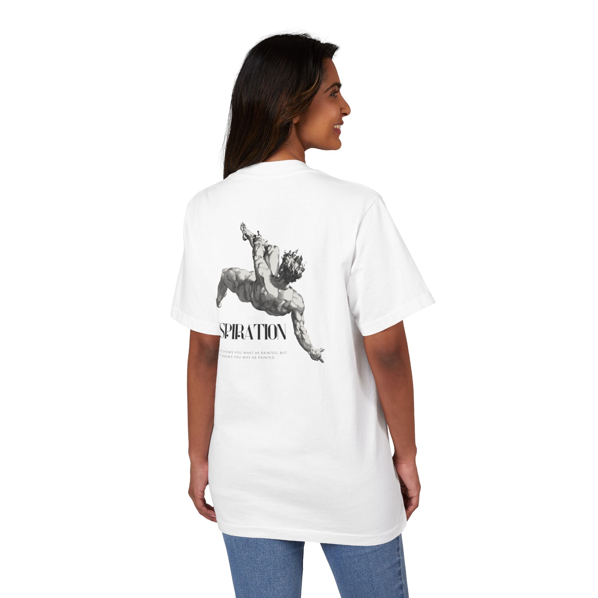 Unisex Garment-Dyed Drop-Shoulder T-Shirt