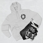 Three-Panel Fleece Hoodie