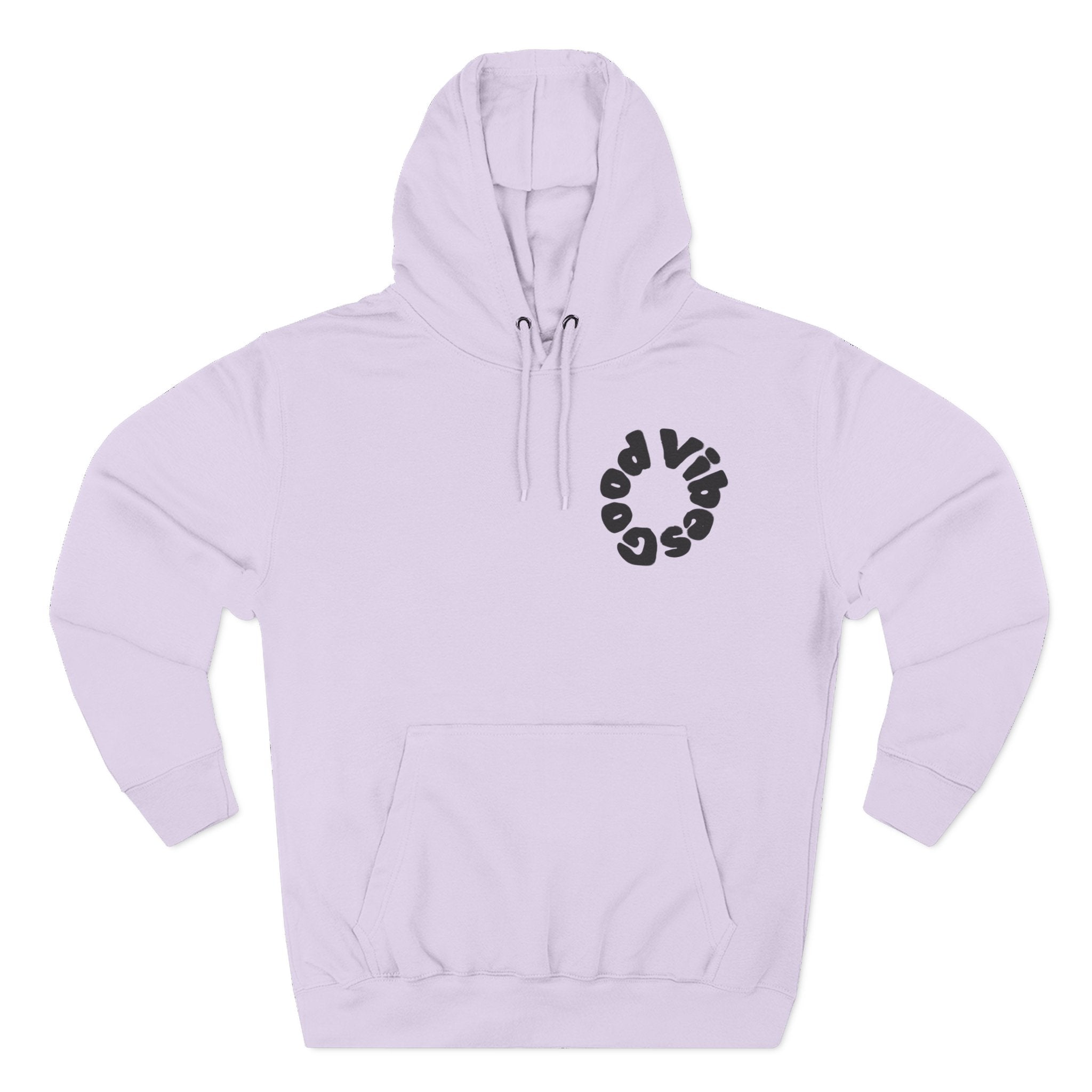 Three-Panel Fleece Hoodie